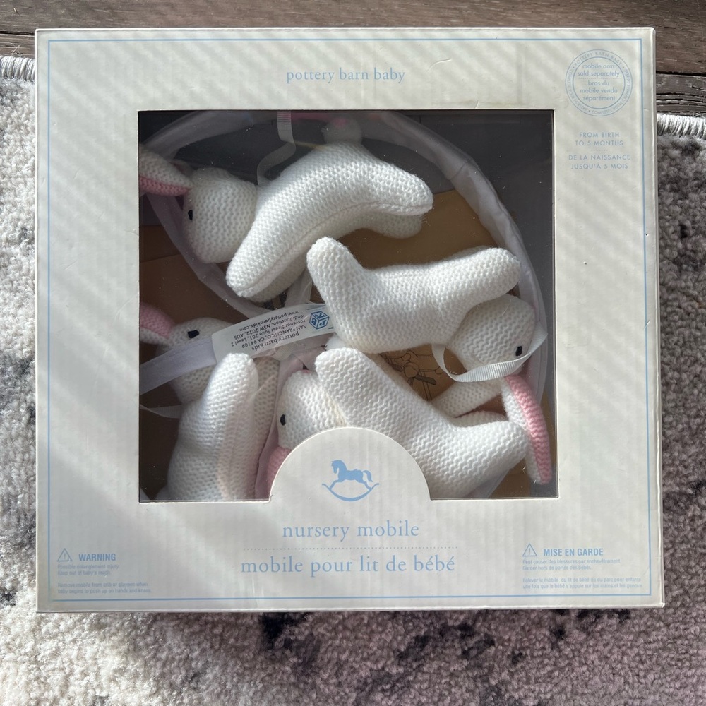 Pottery Barn Bunny Mobile (Arm sold separately)